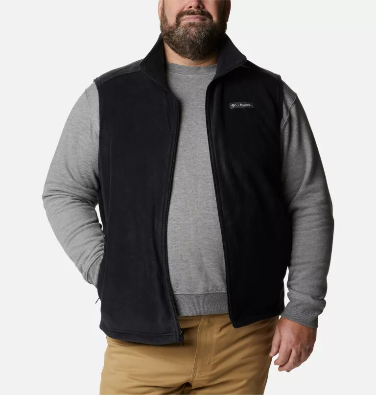 heren steens mountain fleece vest - groot