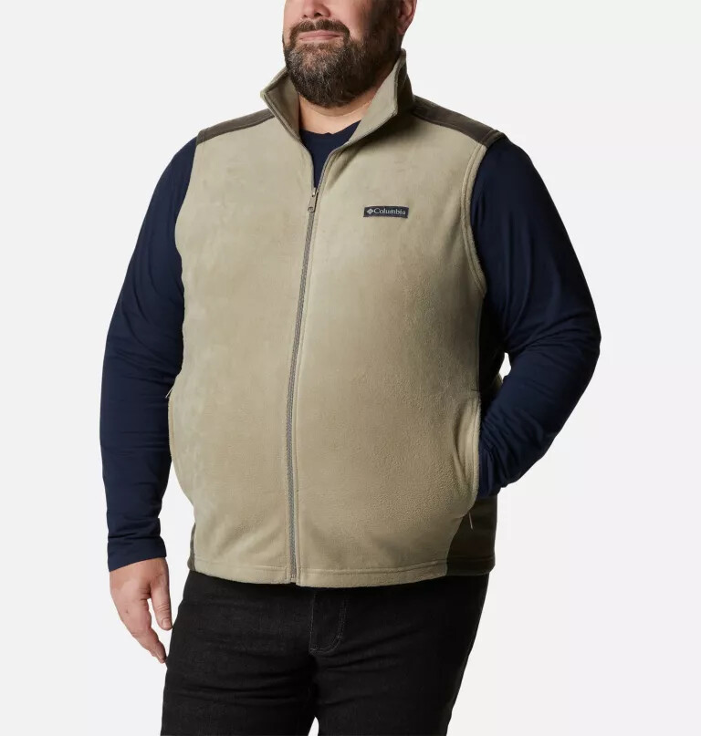 heren steens mountain fleece vest - groot