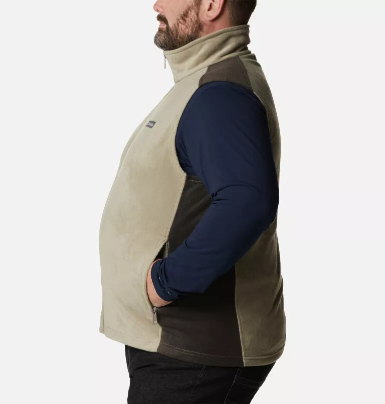 heren steens mountain fleece vest - groot