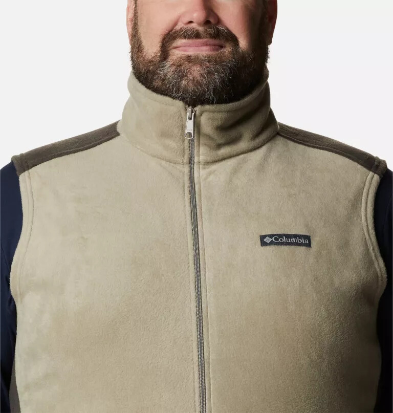 heren steens mountain fleece vest - groot