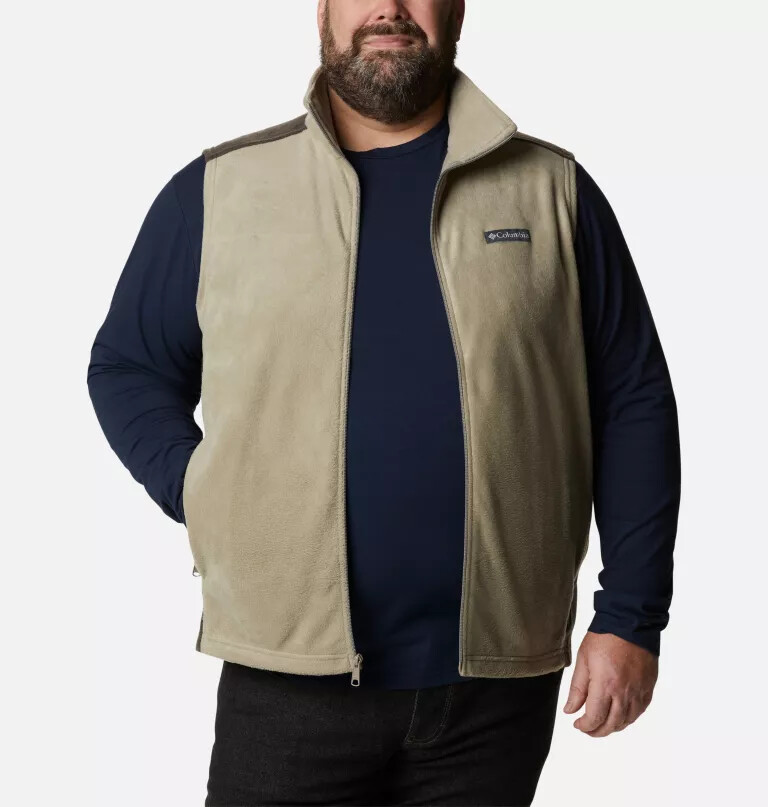 heren steens mountain fleece vest - groot