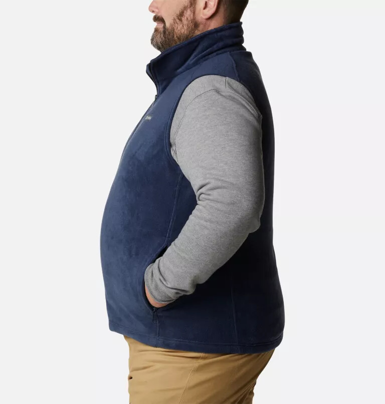 heren steens mountain fleece vest - groot