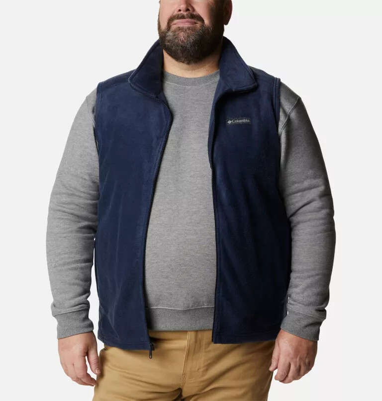 heren steens mountain fleece vest - groot