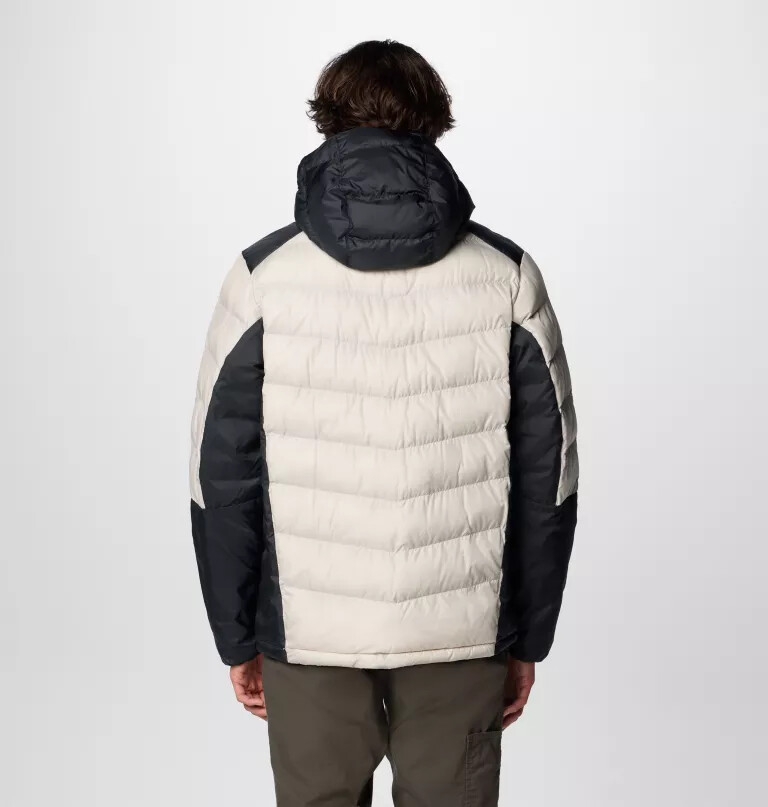 heren labyrinth loop ii hooded jacket - lang