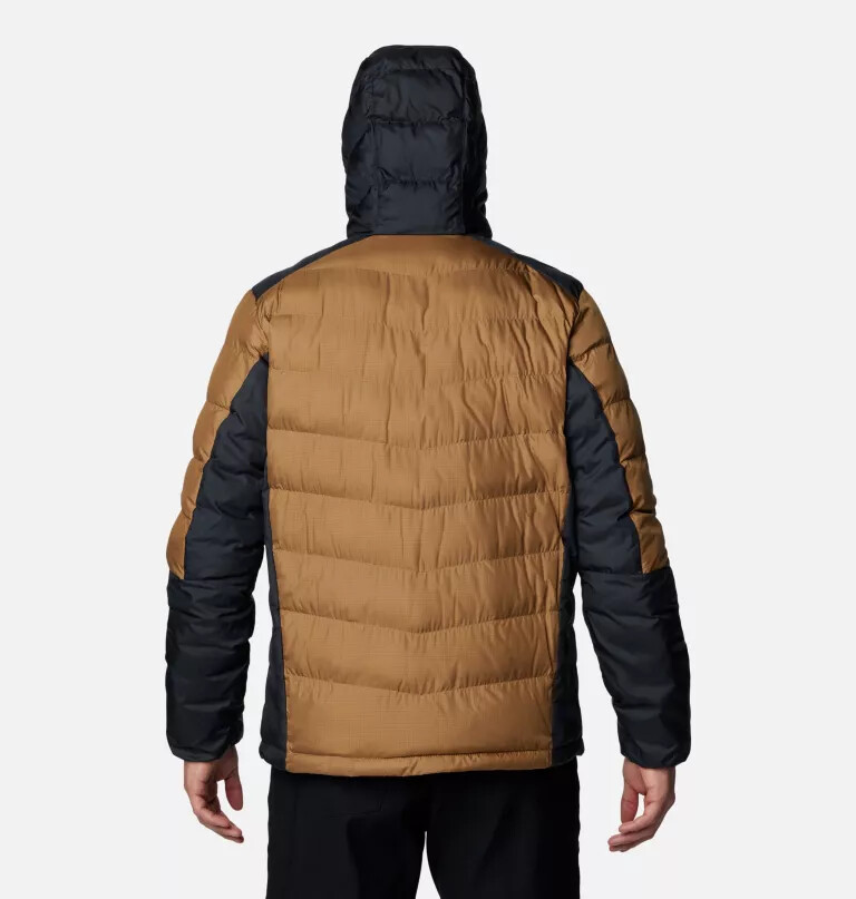 heren labyrinth loop ii hooded jacket - lang