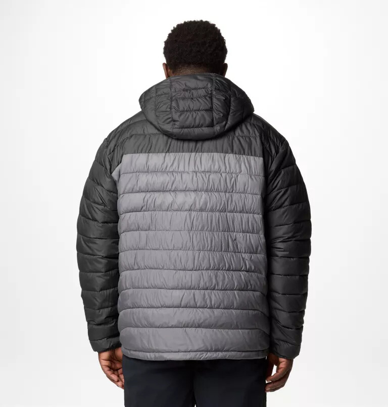 heren powder lite ii hooded jacket - grote maten