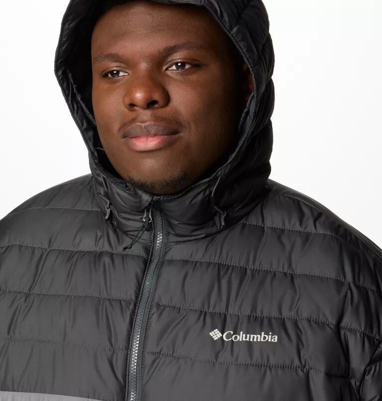 heren powder lite ii hooded jacket - grote maten