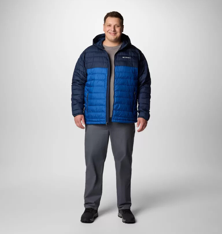 heren powder lite ii hooded jacket - grote maten