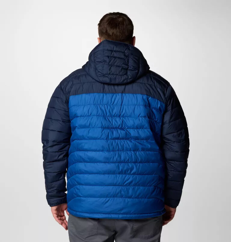 heren powder lite ii hooded jacket - grote maten