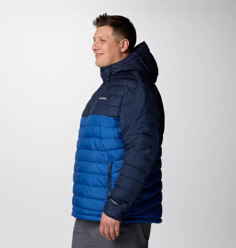 heren powder lite ii hooded jacket - grote maten
