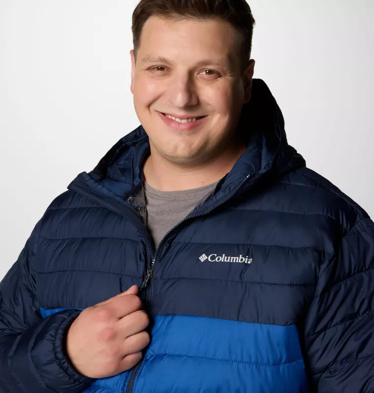 heren powder lite ii hooded jacket - grote maten