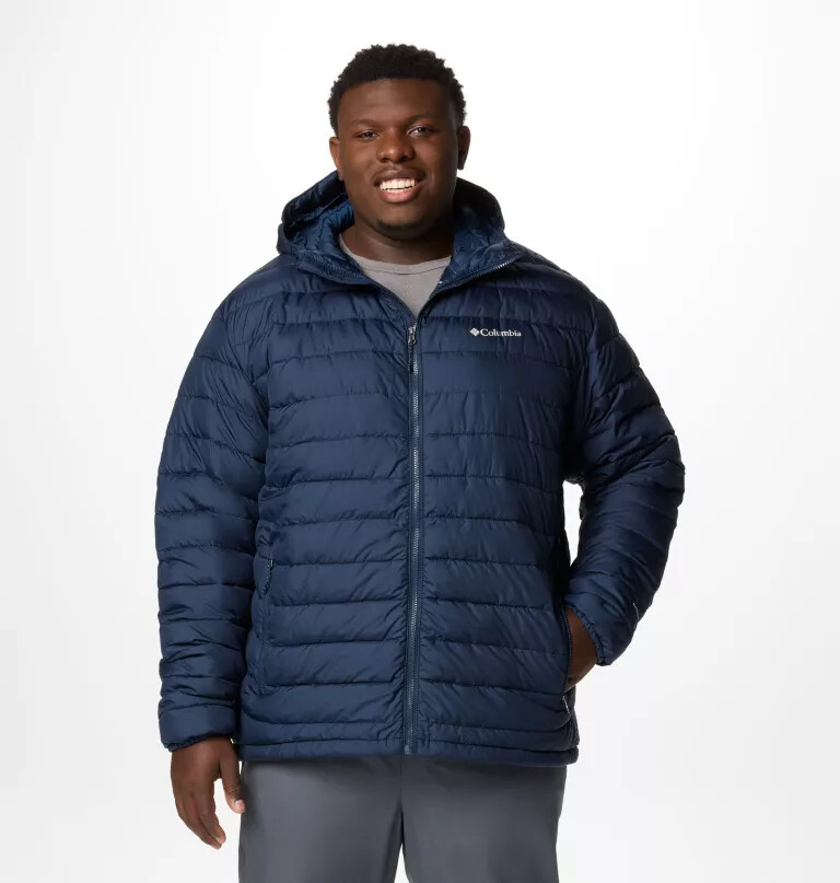 heren powder lite ii hooded jacket - grote maten