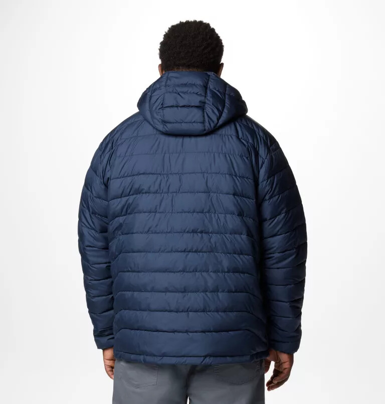 heren powder lite ii hooded jacket - grote maten