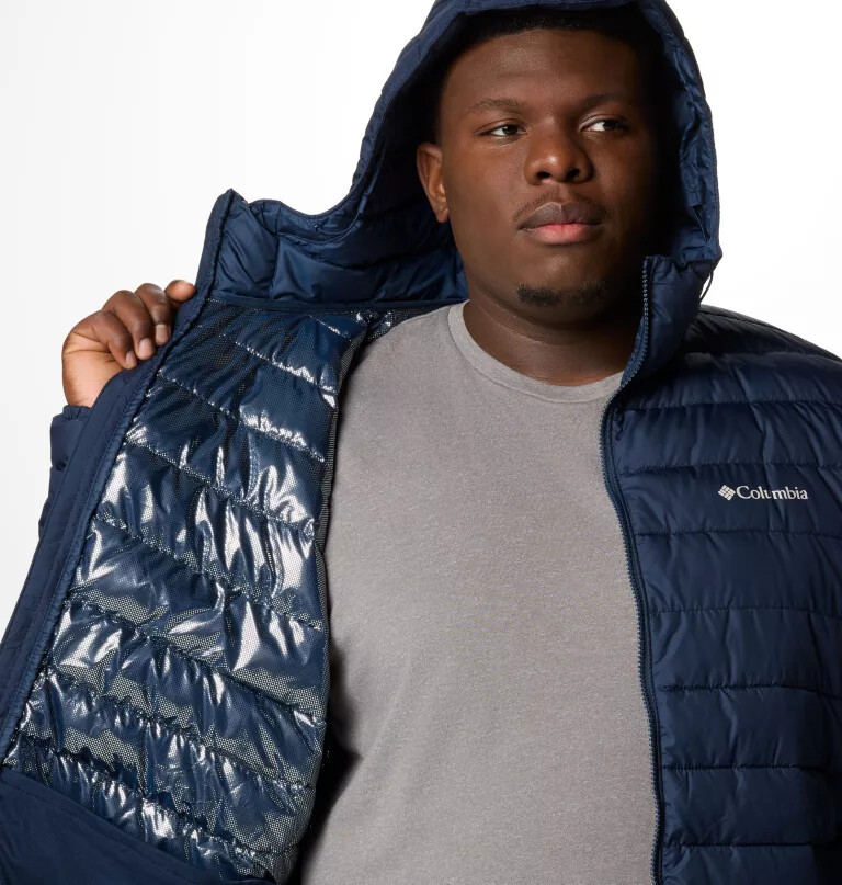 heren powder lite ii hooded jacket - grote maten