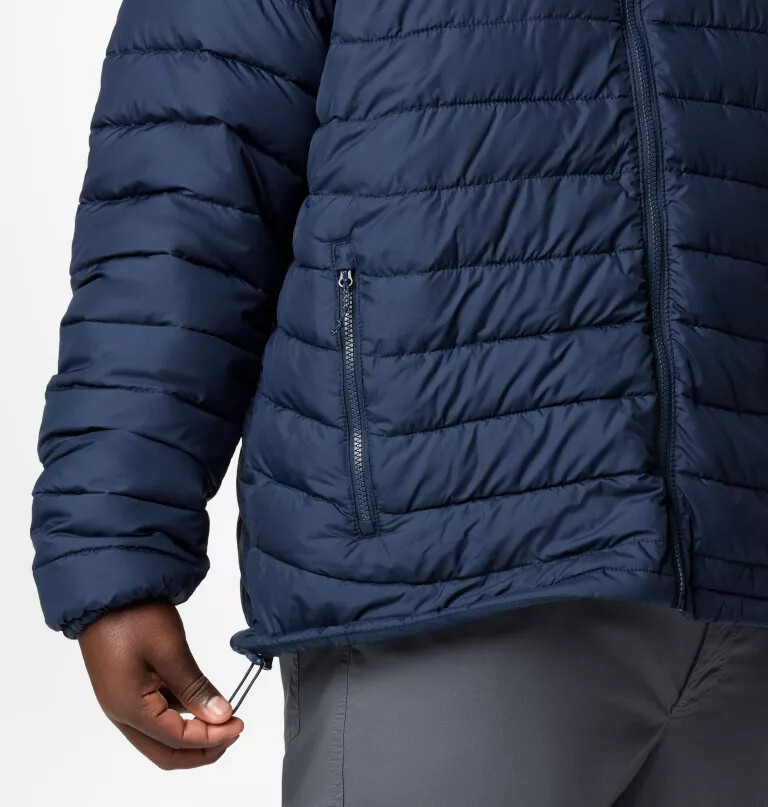 heren powder lite ii hooded jacket - grote maten