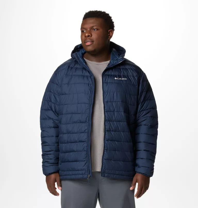 heren powder lite ii hooded jacket - grote maten