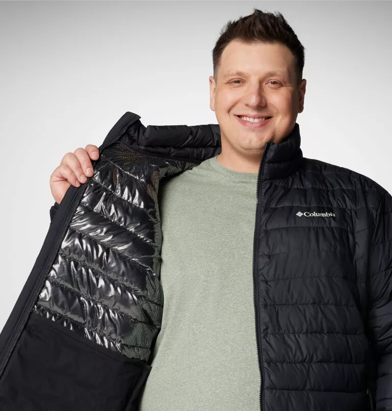 heren powder lite ii jas - groot