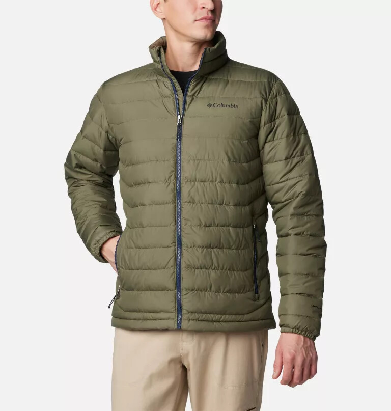 heren powder lite ii jas - lang