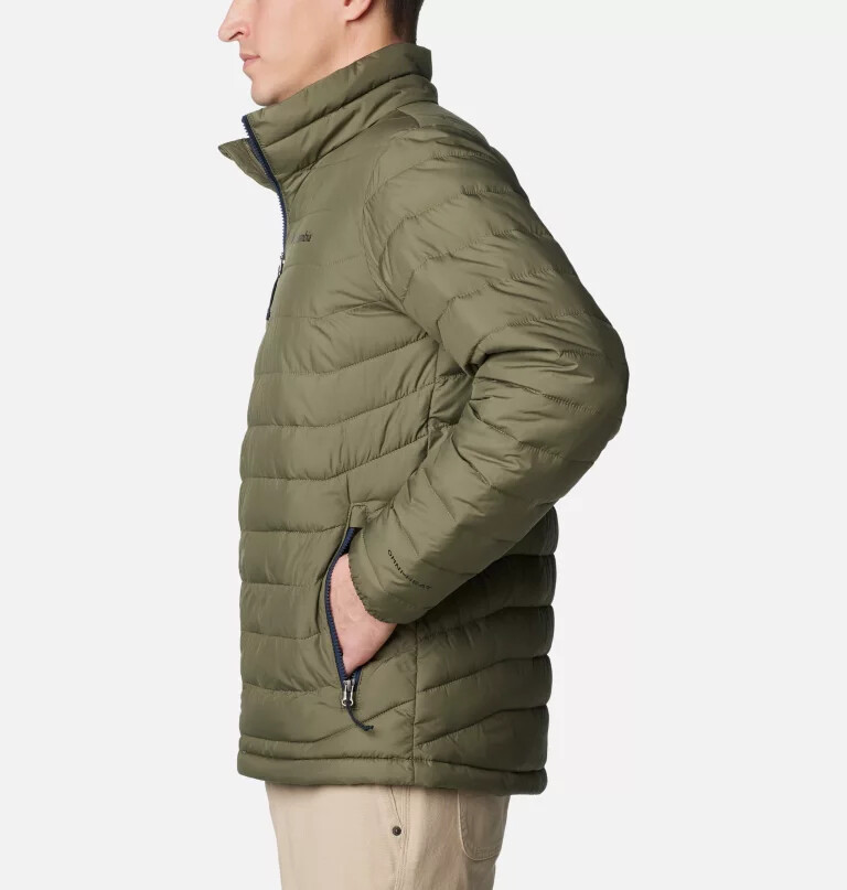 heren powder lite ii jas - lang