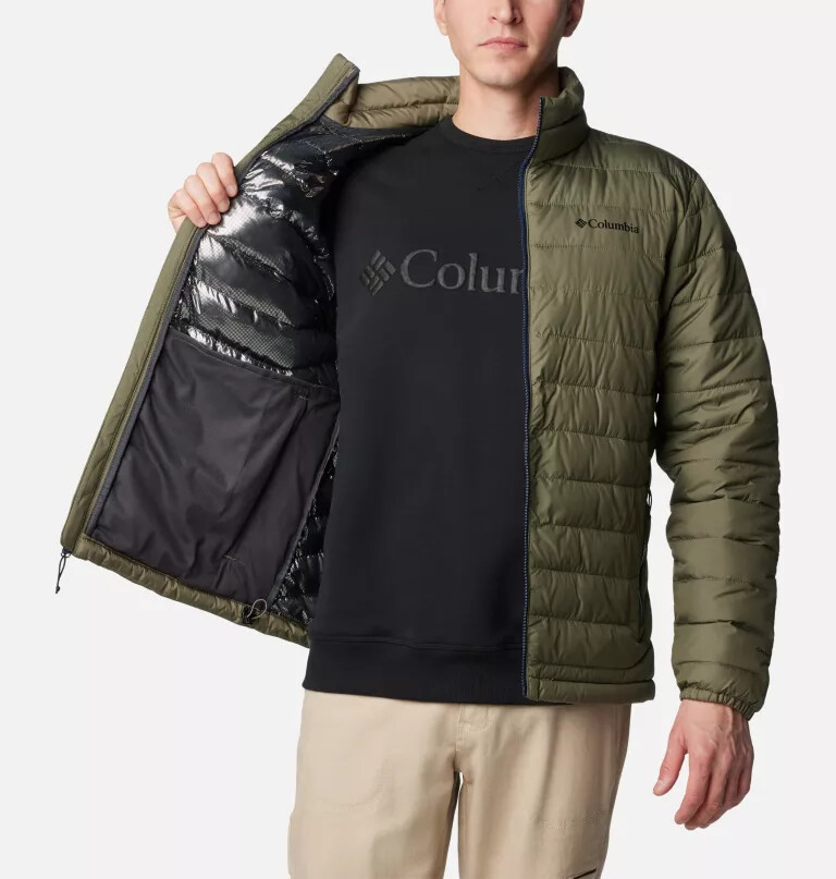 heren powder lite ii jas - lang