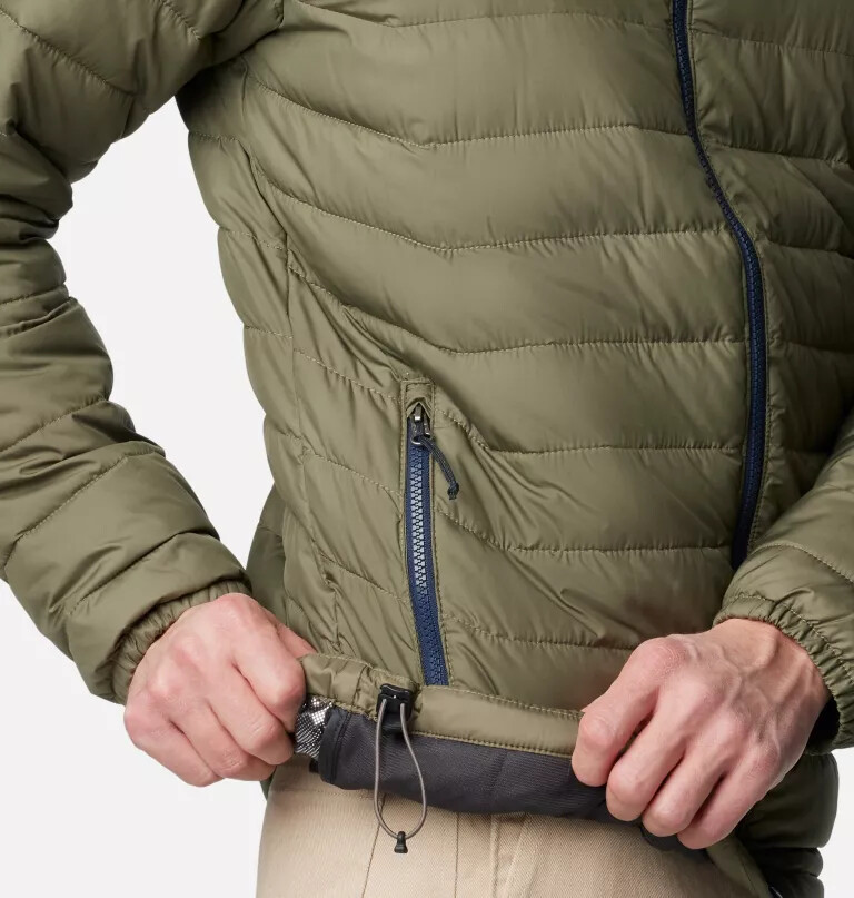 heren powder lite ii jas - lang