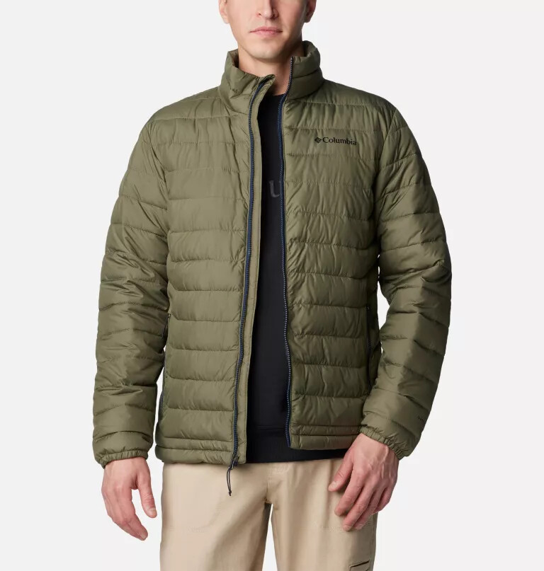 heren powder lite ii jas - lang