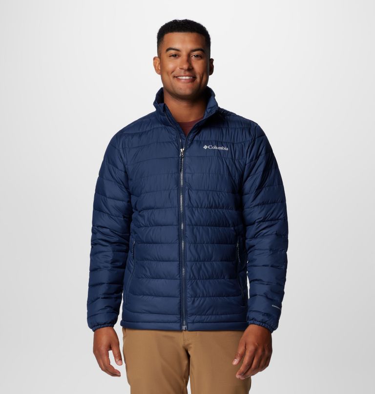 heren powder lite ii jas - lang