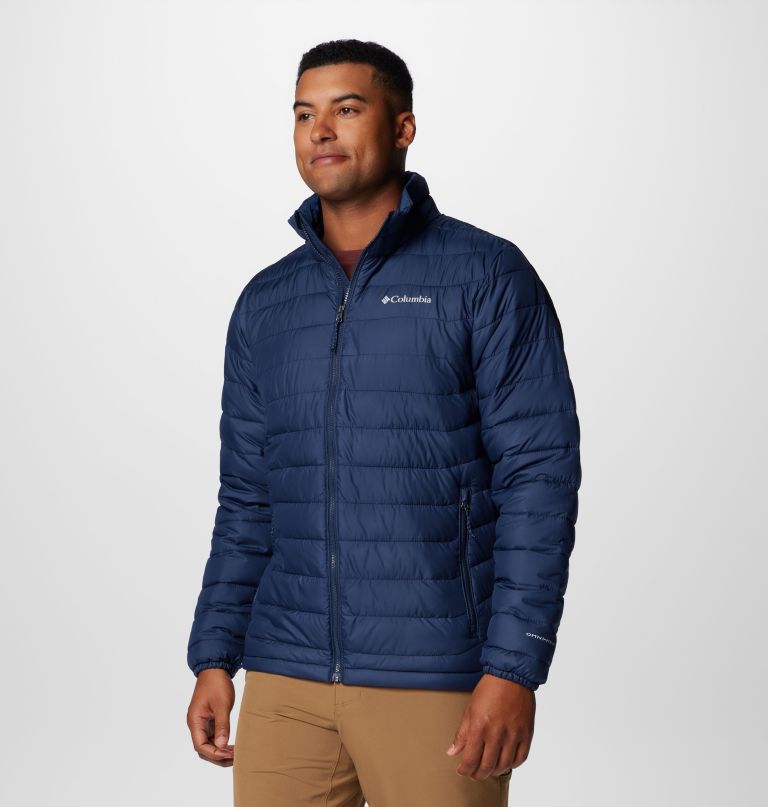 heren powder lite ii jas - lang