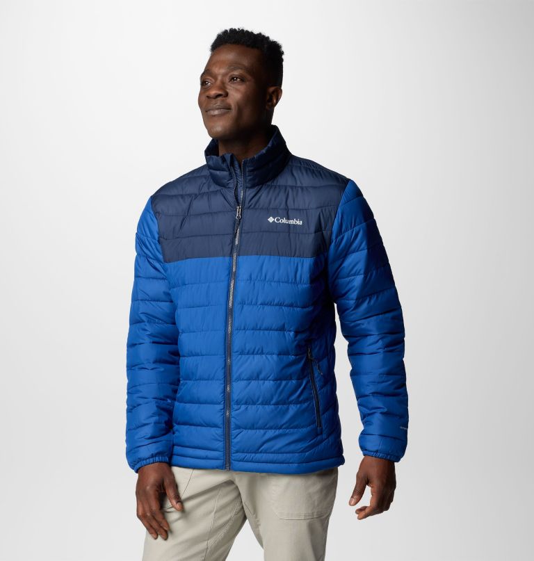 heren powder lite ii jas - lang