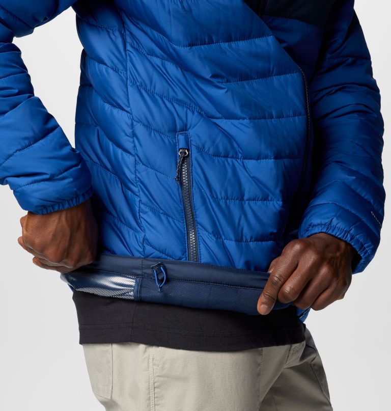 heren powder lite ii jas - lang