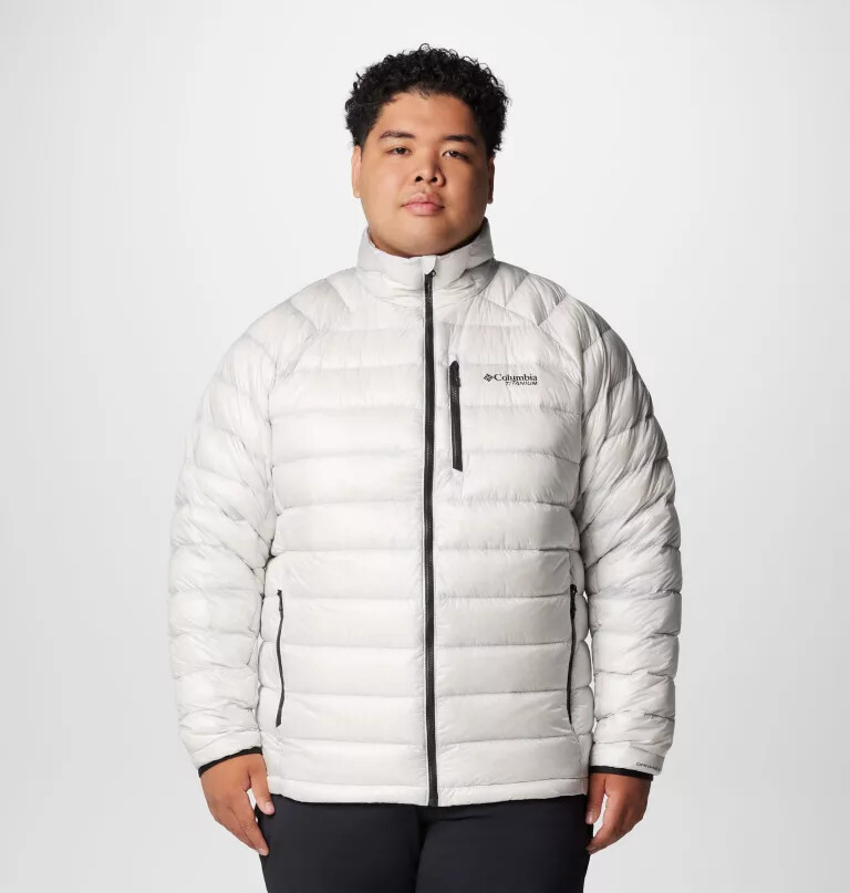 heren arctic crest donsjack - groot
