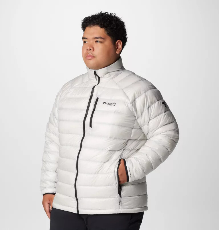 heren arctic crest donsjack - groot