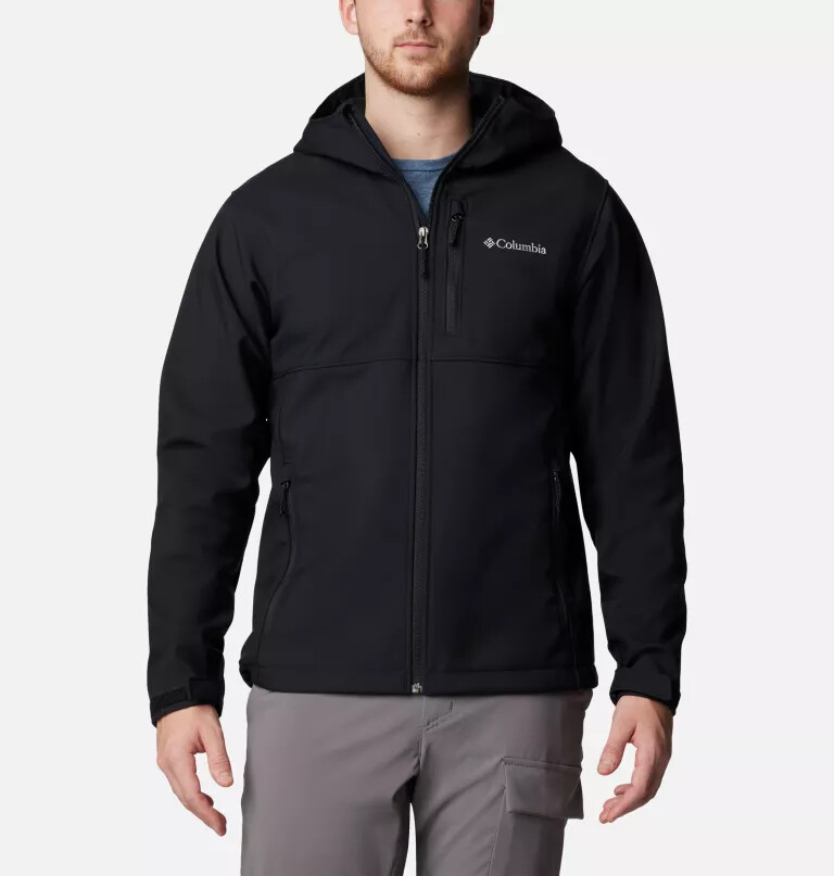 ascender ii softshelljas met capuchon voor heren - lang
