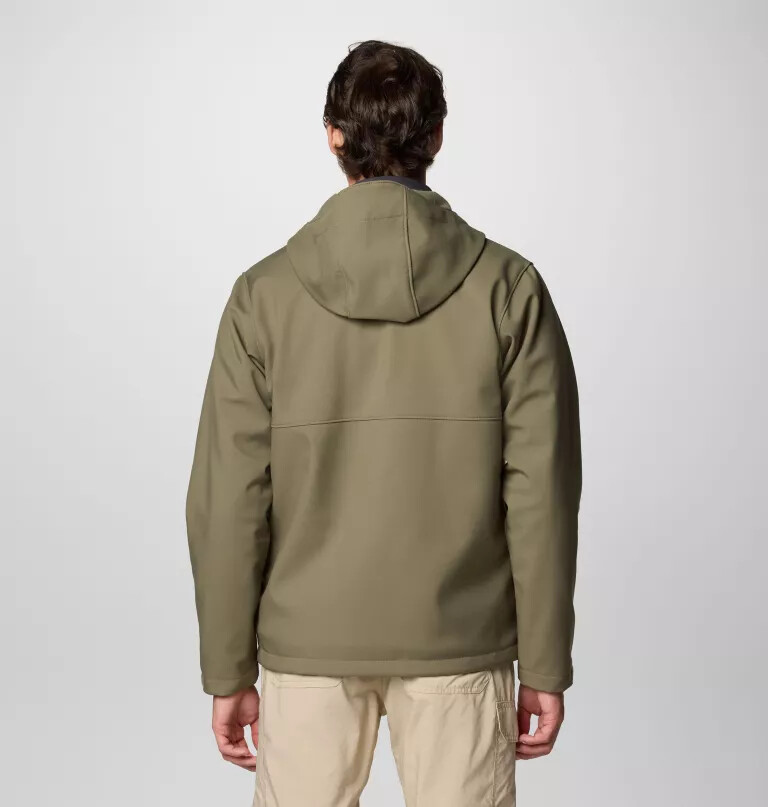 ascender ii softshelljas met capuchon voor heren - lang