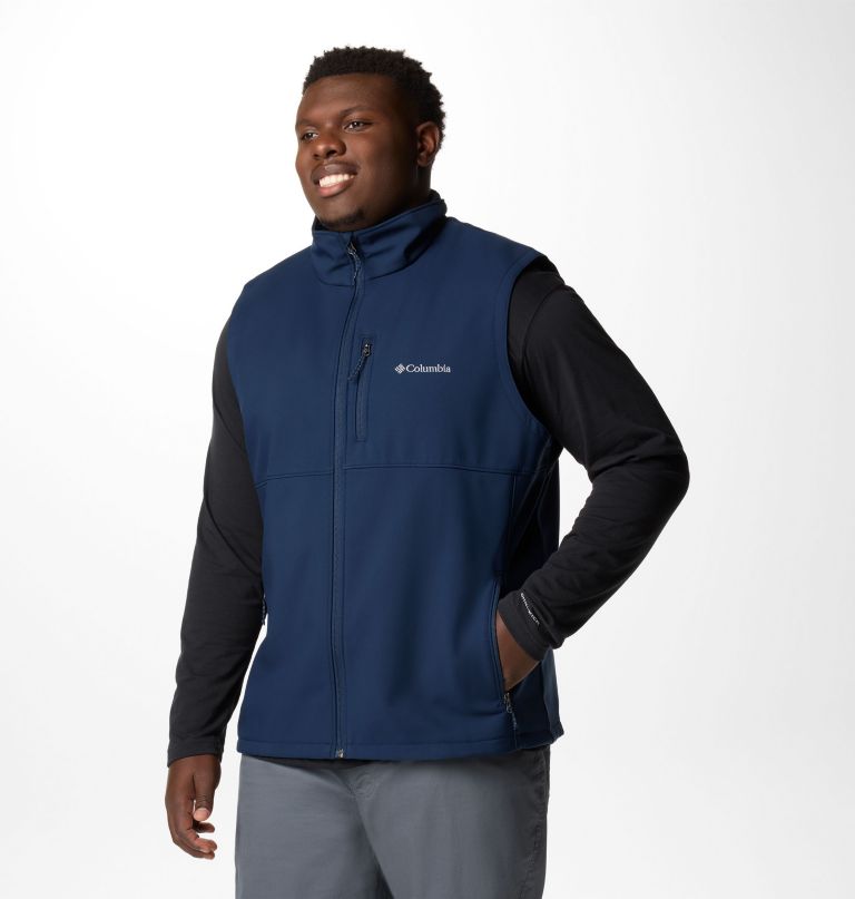 ascender ii softshell vest voor heren - groot