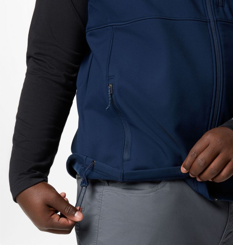 ascender ii softshell vest voor heren - groot