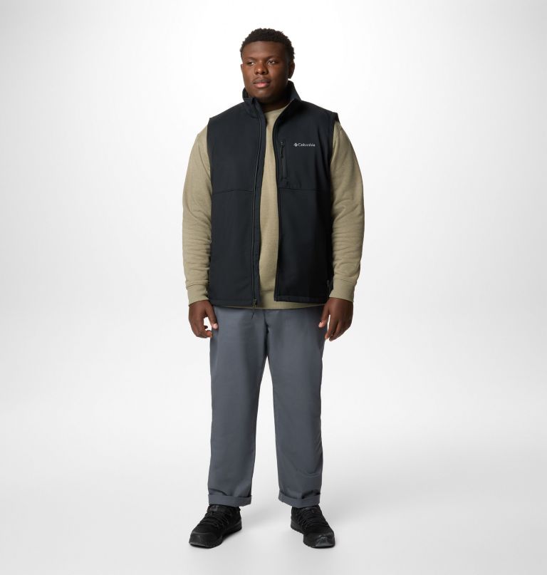 ascender ii softshell vest voor heren - groot