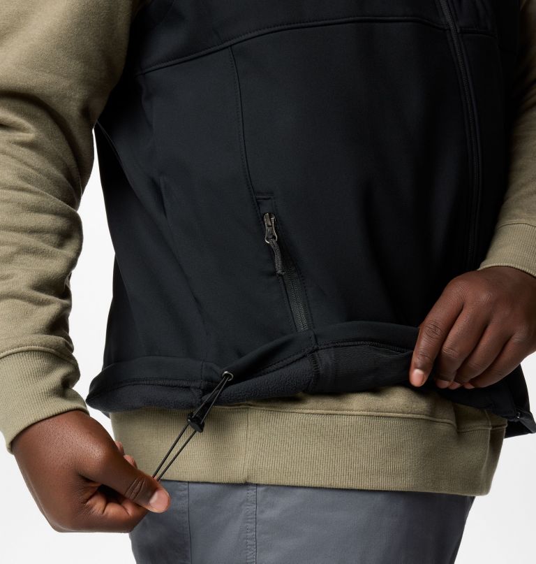 ascender ii softshell vest voor heren - groot