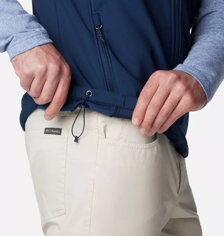 ascender ii softshell vest voor heren - lang