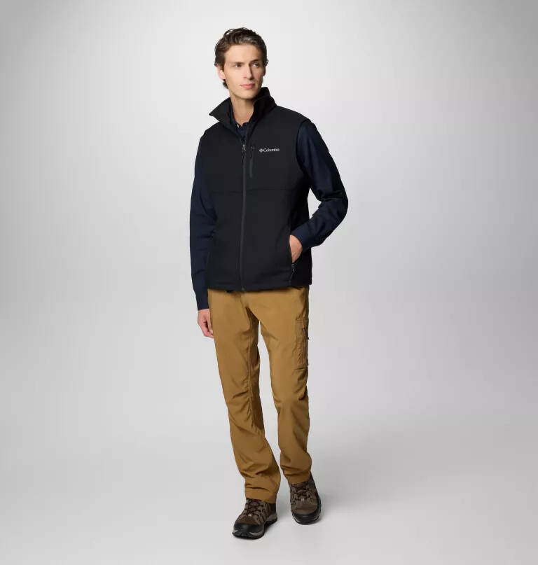 ascender ii softshell vest voor heren - lang