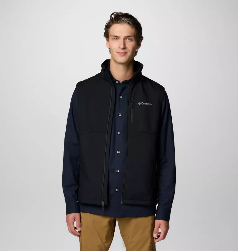 ascender ii softshell vest voor heren - lang