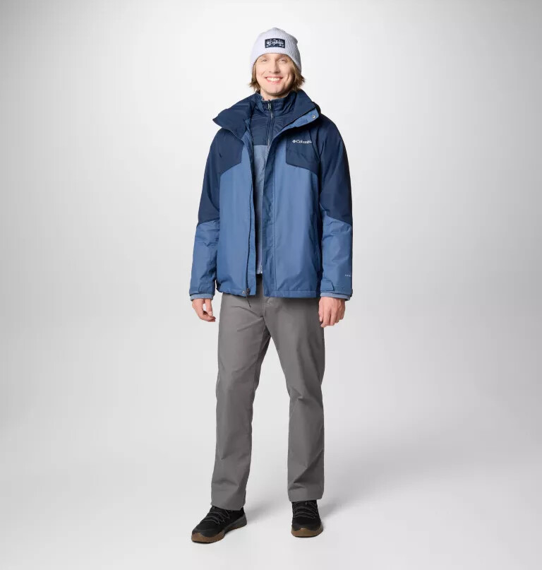 bugaboo iii fleece interchange-jas voor heren - lang