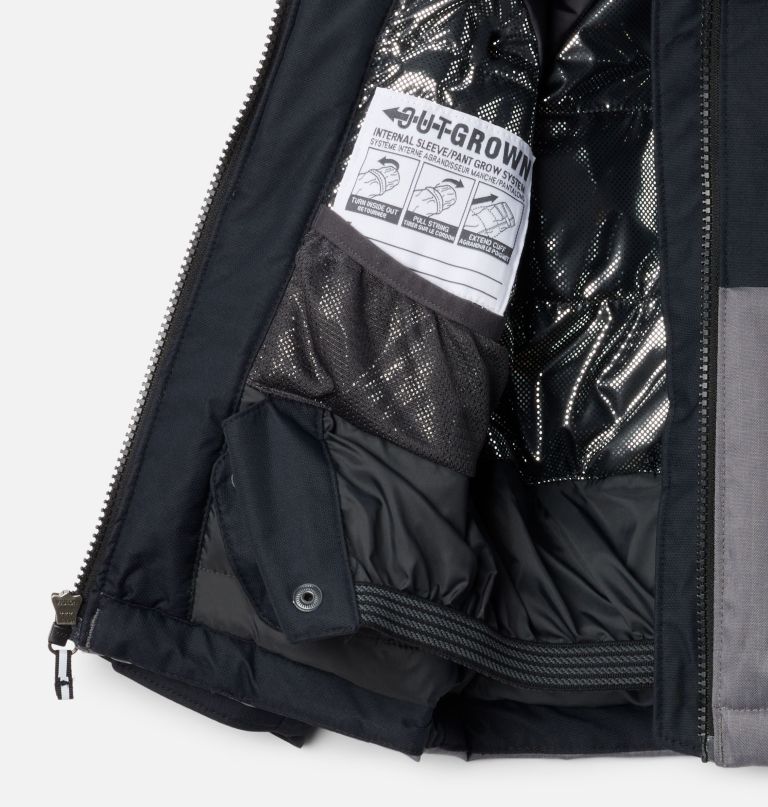 alpine action iii-jas voor peutermeisjes