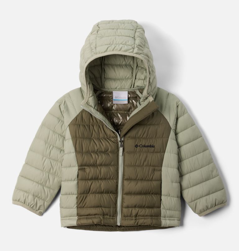 powder lite ii capuchonjas voor peutermeisjes