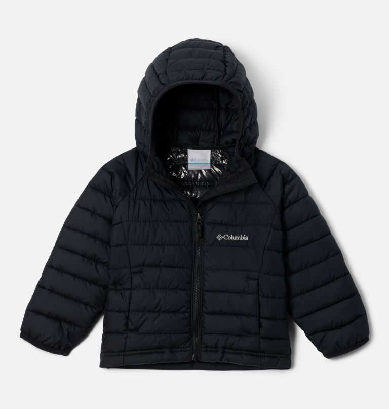 powder lite ii capuchonjas voor peutermeisjes