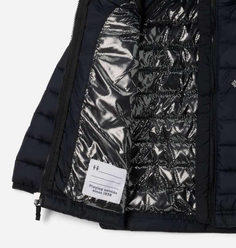 powder lite ii capuchonjas voor peutermeisjes