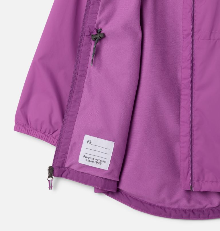 lange switchback jas voor meisjes met voering
