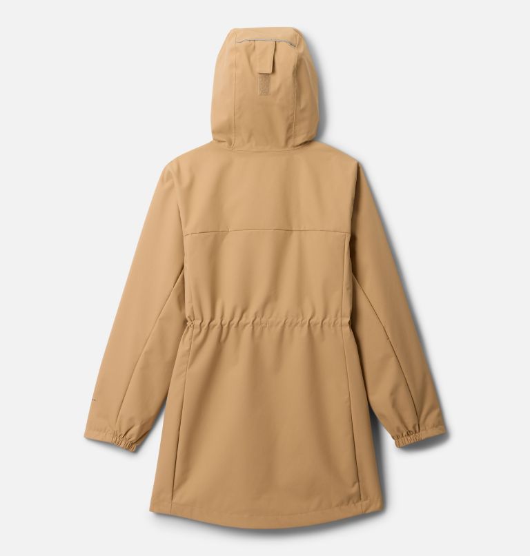 lange hikebound-jas voor meisjes