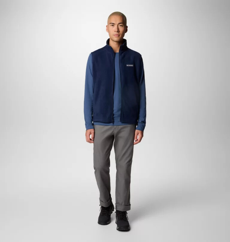 heren steens mountain fleece vest