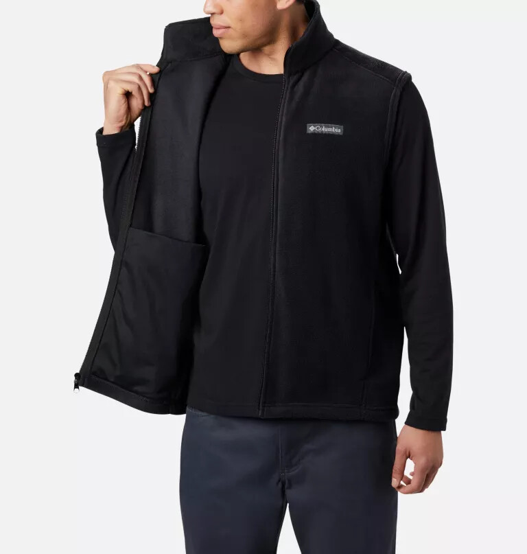 heren steens mountain fleece vest